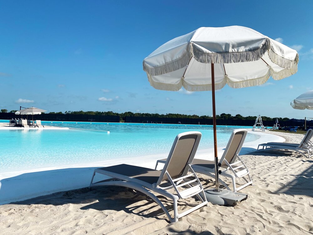 Lagoonfest Beach Loungers Chair & Umbrella Lagoonfest Beach Loungers Chair & Umbrella