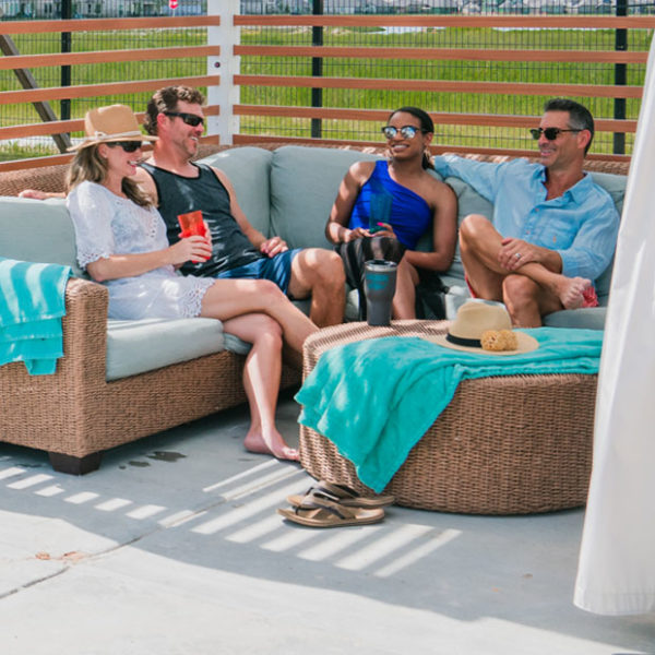 Two Couples In Cabana Two Couples In Cabana