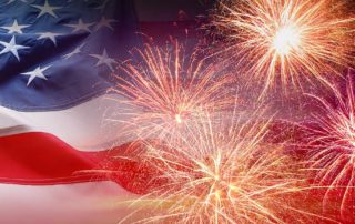 Fourth of July fireworks